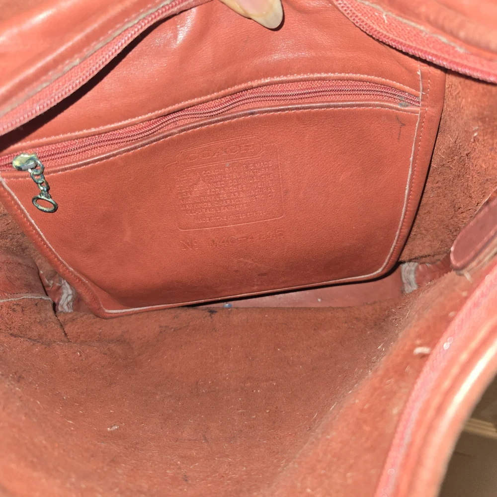 Coach Brown Leather Crossbody Bag - Picture 6 of 9